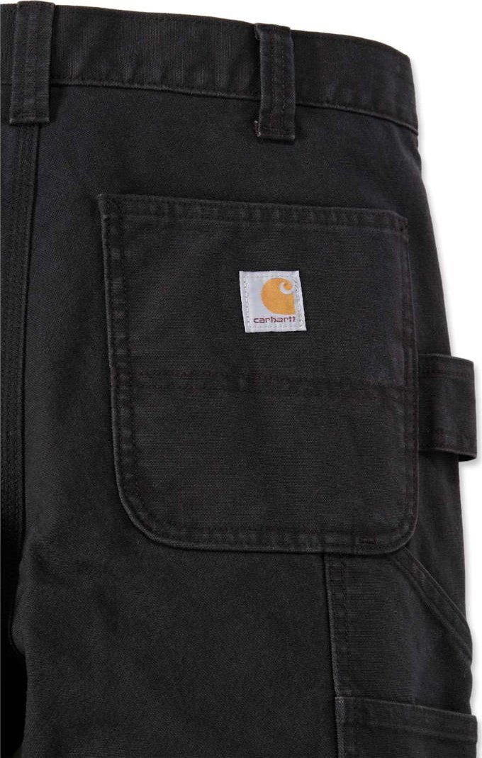 Carhartt Spodnie Carhartt Stretch Duck Double Front Black