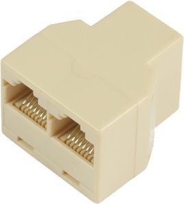 MicroConnect Y-ADAPTER RJ45-2xRJ45 F/F 8P (MPK302)