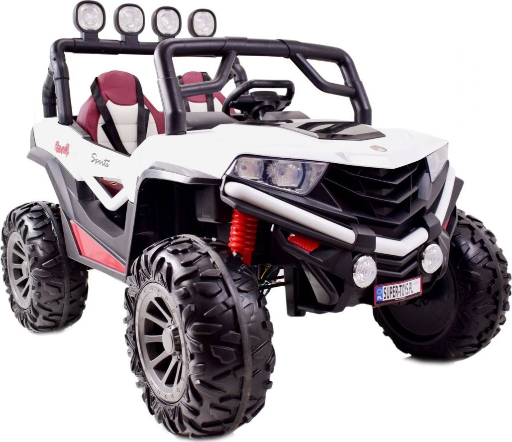 Import SUPER-TOYS MEGA AUTO BUGGY SPORTS 4X4 , METALOWE AMORTYZATORY, FUNKCJA BUJANIA, PODŚWIETLANA MASKA. LICZNIKI, FULL OPCJA /CL908
