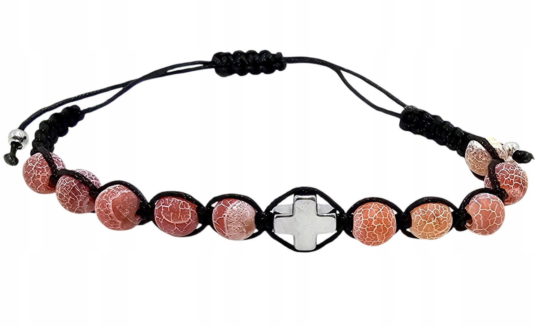 Dekoracja świąteczna Radziszewska Jewellery Różaniec 10-tka pomarańcz