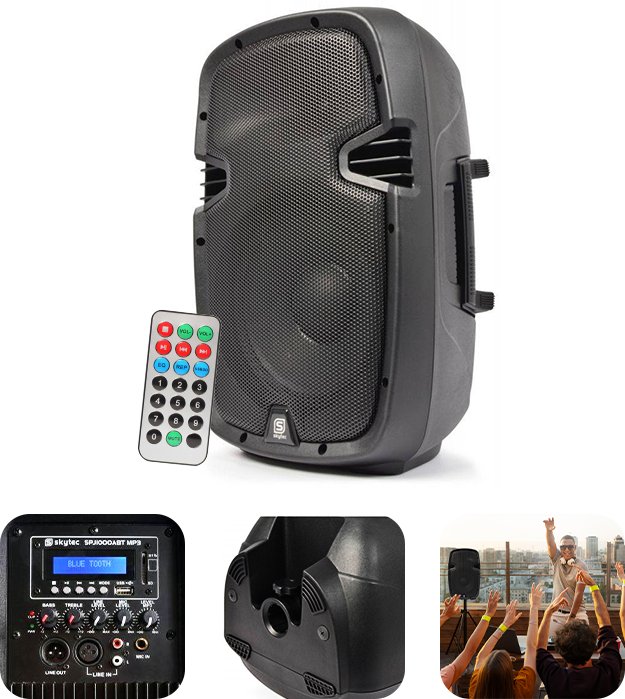 Kolumna aktywna 10'' 400W Vonyx SPJ-1000ABT one size