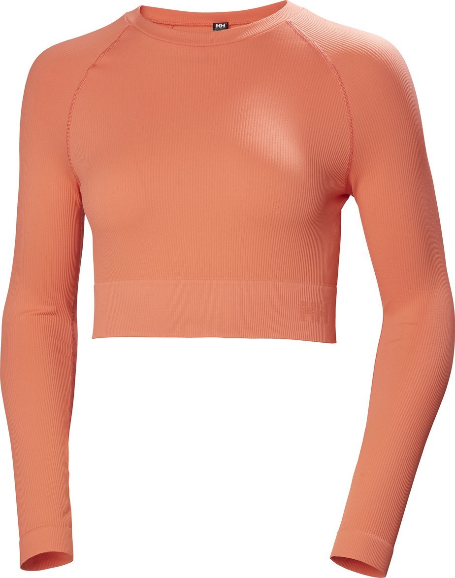 Helly Hansen Helly Hansen damska koszulka W ALLURE SEAMLESS CROP LS TOP 53939 284 L