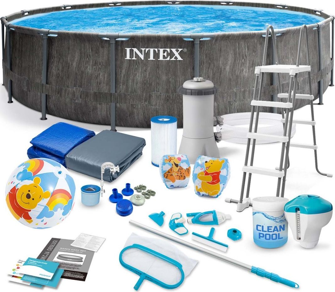 Intex Basen stelażowy Greywood Prism Frame Premium 457cm 21w1 (26742)