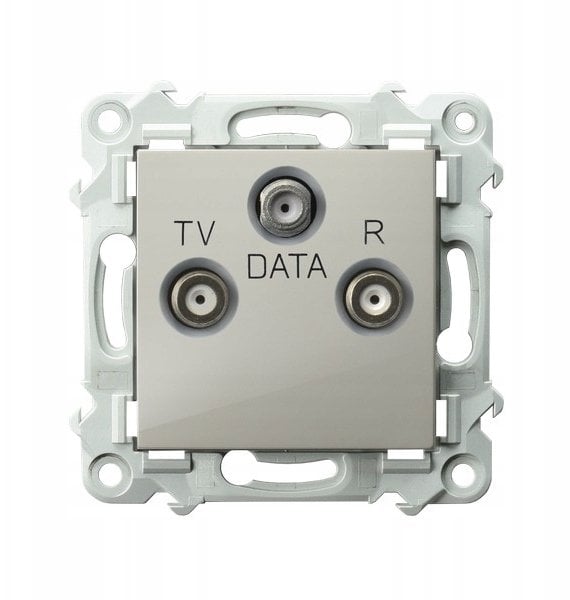 SZAFIR Gniazdo RTV-DATA kaszmirowy beż GPA-ZD/m/83