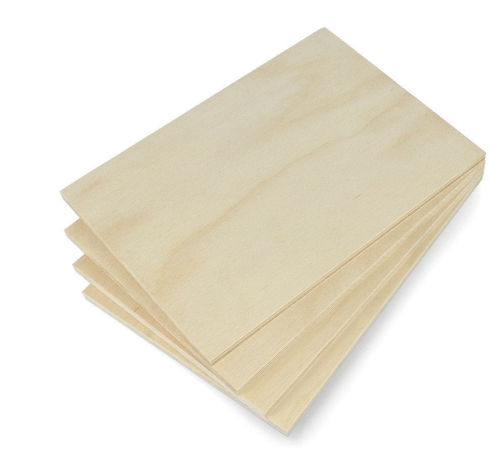Sklejka brzozowa - 8mm - format A5 - 4szt.}