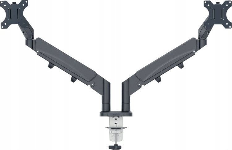 Leitz Ramię na 2 monitory Leitz Ergo ciemnoszare