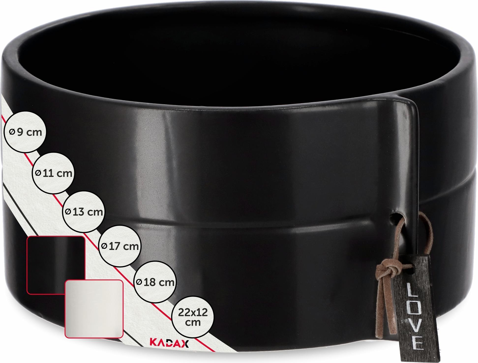 Kadax DONICZKA OSŁONKA DONICA CERAMICZNA KOLORY 18CM