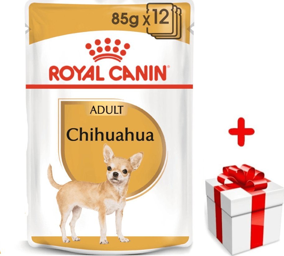 Royal Canin Chihuahua Adult 12x85g + niespodzianka dla psa