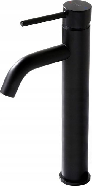 Bateria umywalkowa Rea Lungo stojąca czarny mat (REA-B4103)