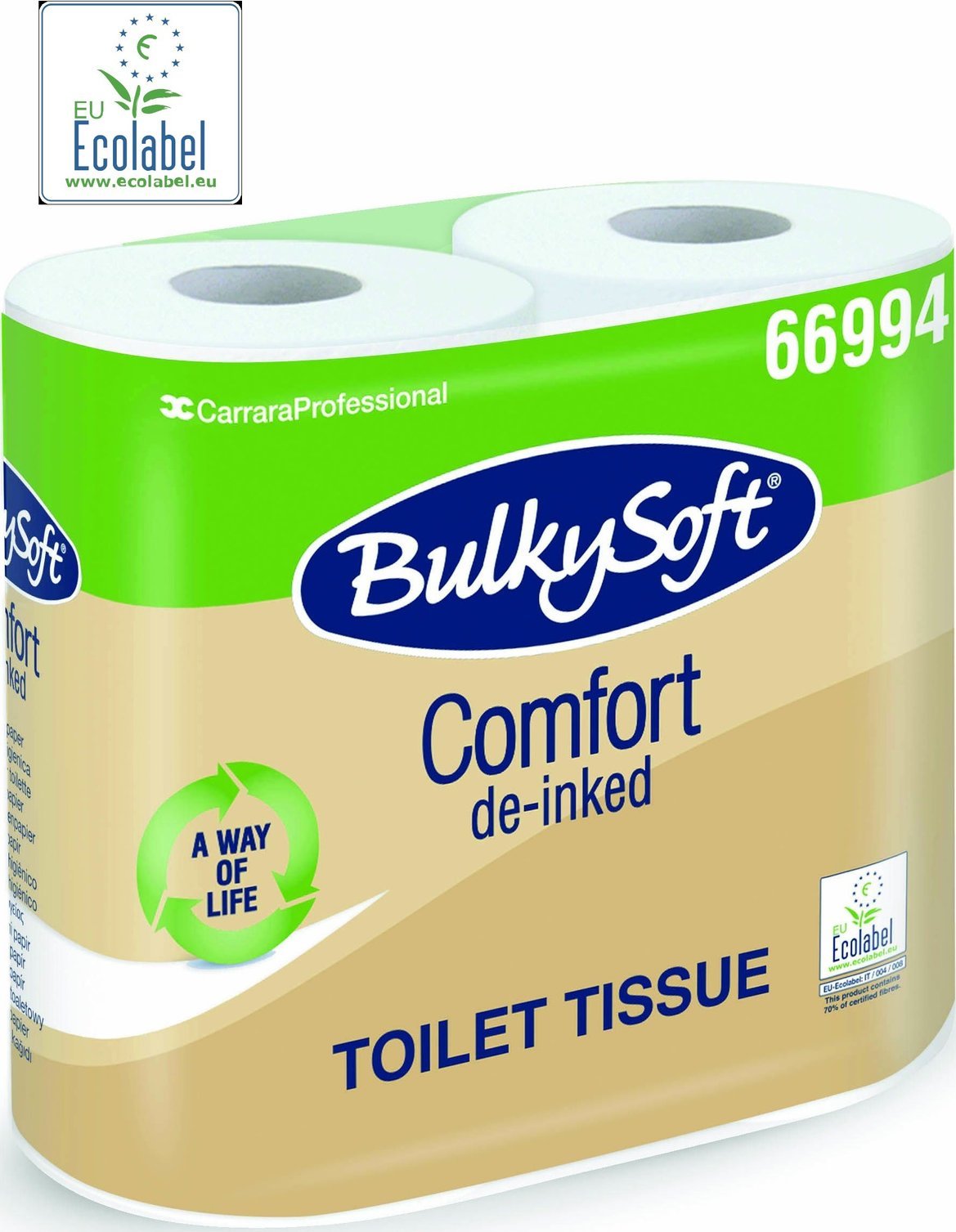 Bulkysoft Papier toaletowy BulkySoft Comfort 52.5m 2w celulo -