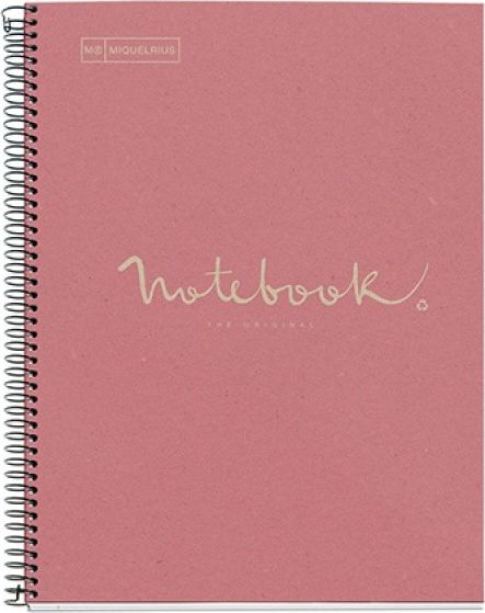 MIQUELRIUS Kołonotatnik NB-1 Emotions, A4, w kratkę, 80 kart., 90 g