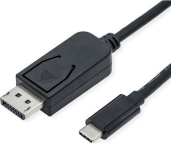 Adapter AV Roline Adapter ROLINE USB typu C - DisplayPort, v1.4, M/M, 3 m