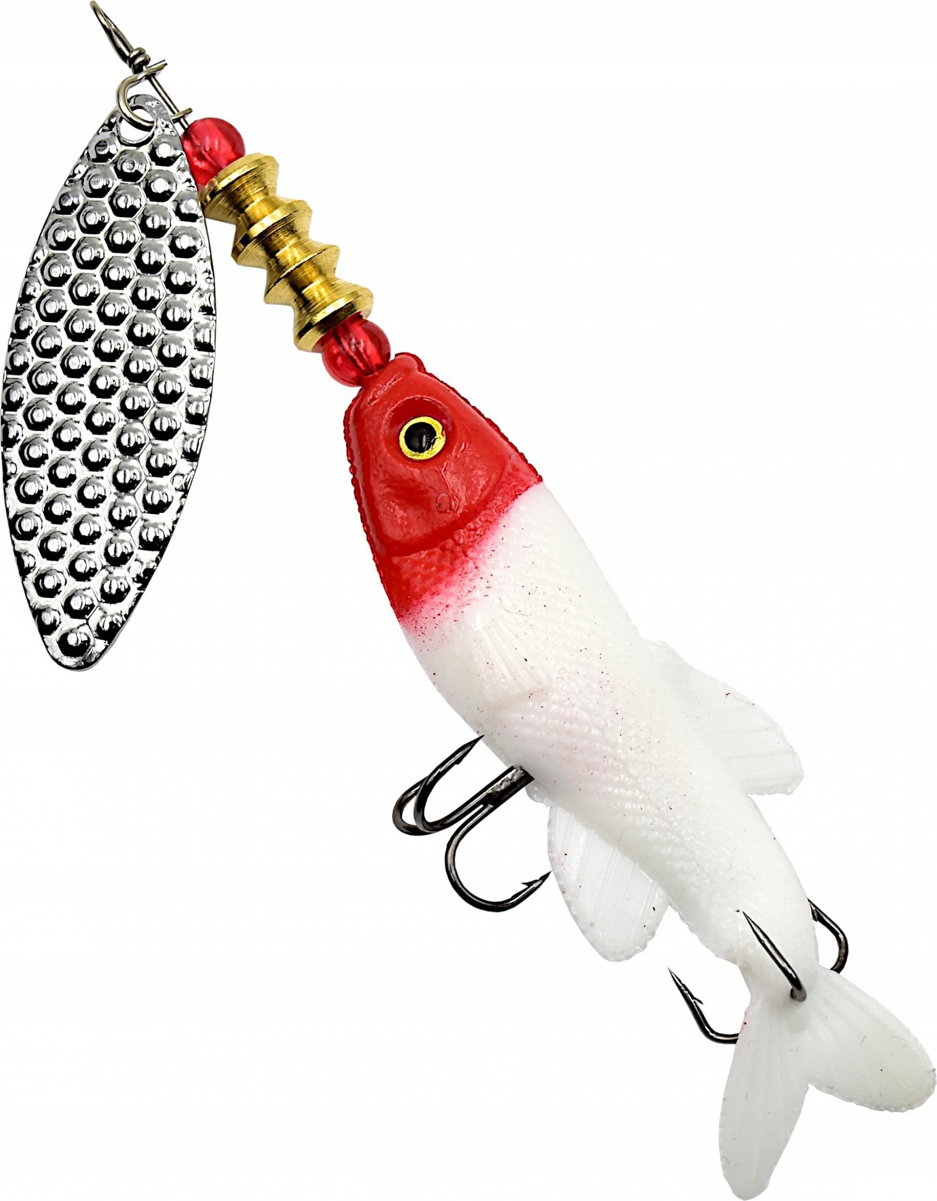 Miracle Fish Błystka obrotowa 14,5 g blaszka spinningowa z gumą