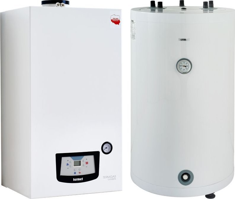 Pakiet kocioł 1-fun.kondens - TERMGAS CONDENS 25kW + zasobnik SWK-100 Termo Top (S) (DWZ)WKJ4361;