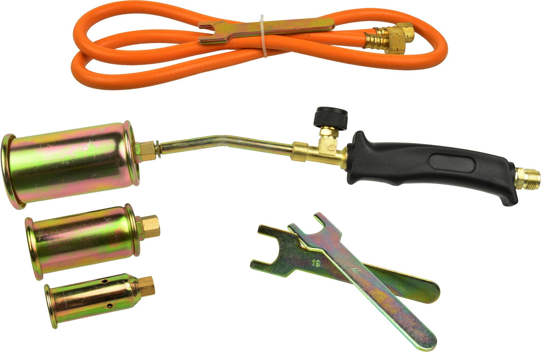 Geko Dekarski palnik gazowy z 3-ma końc.(25-35-50mm)NEW(20)*