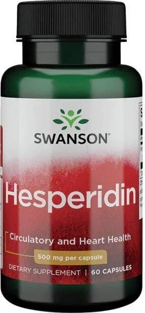 Swanson Swanson - Hesperydyna, 500mg, 60 Kapsułki