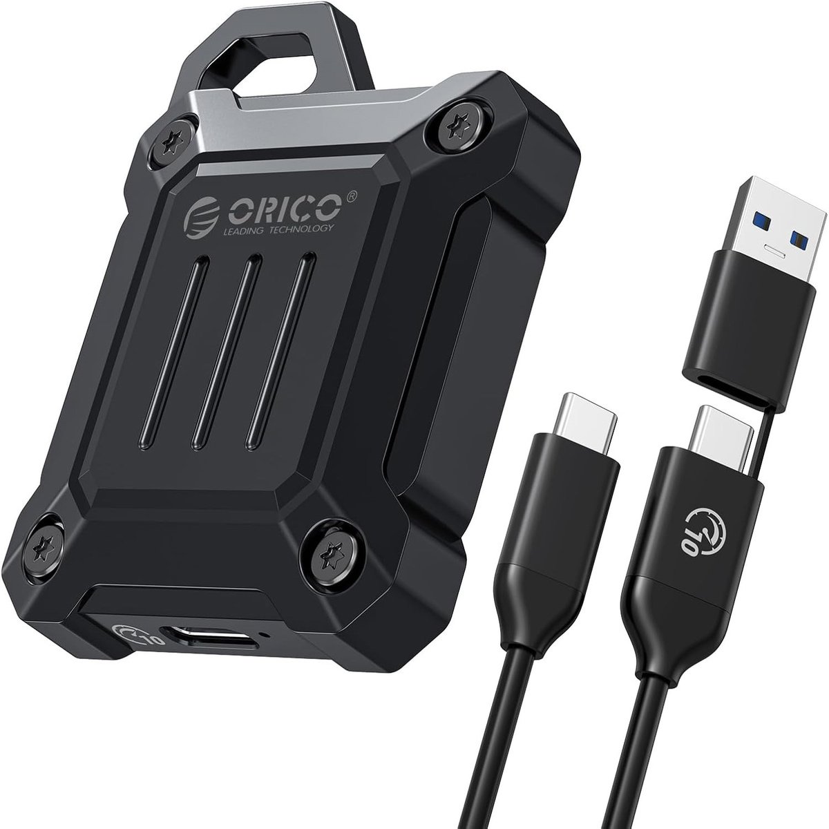 Kieszeń Orico M.2 NVMe 2230, USB-C 10 Gbps, wzmocniona, metalowa