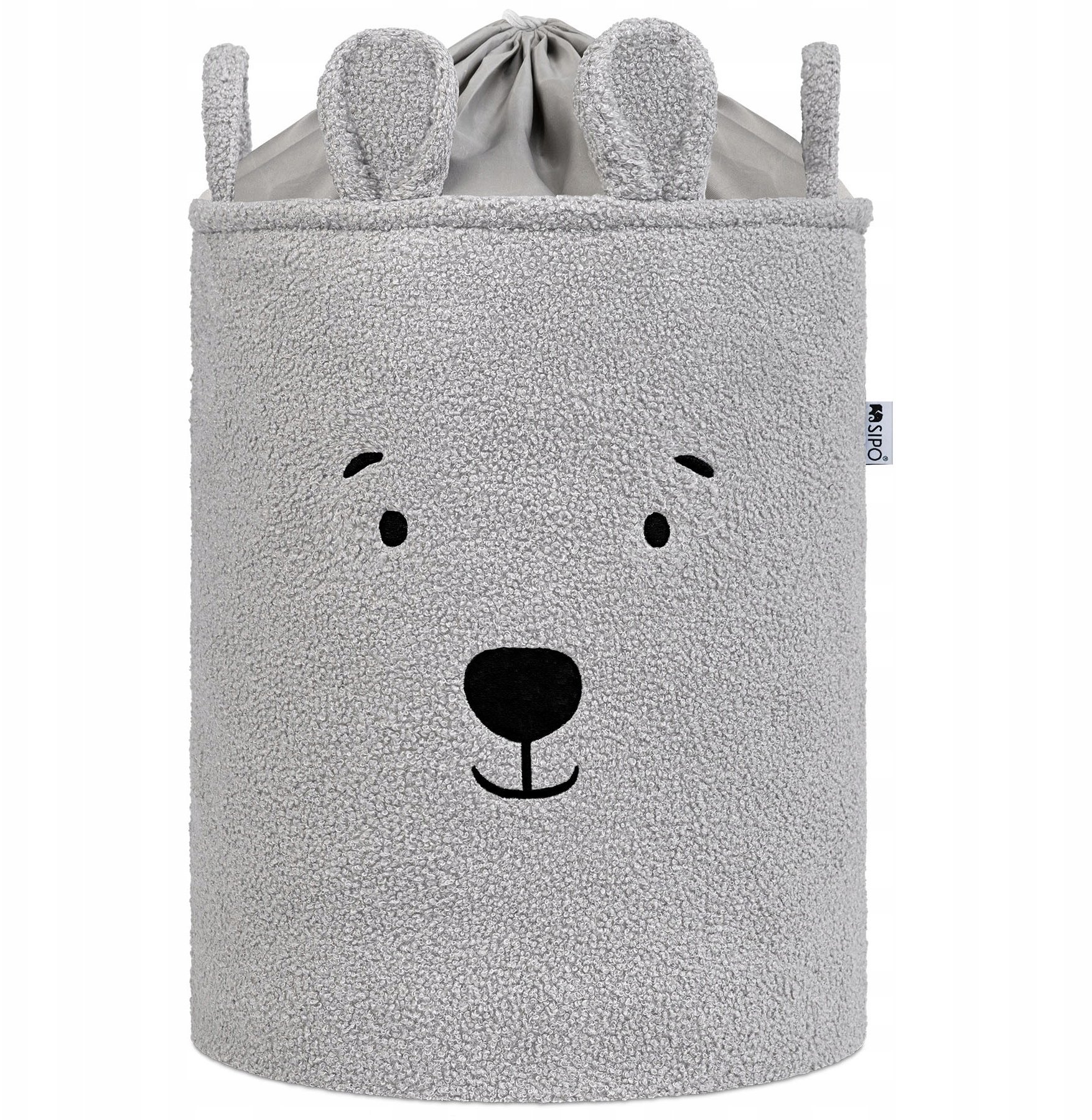 SIPO-BB05 KOSZ SOFT MIŚ SZARY