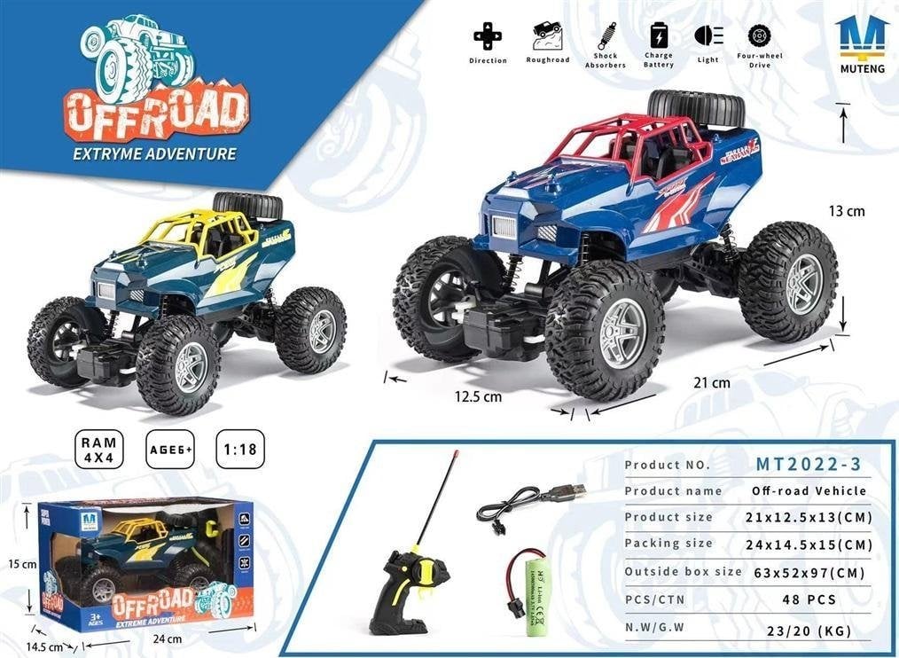 Pojazd R/C + ładowarka