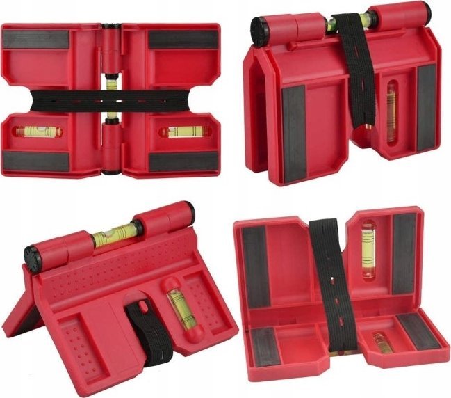 Korbi POZIOMICA DO SŁUPKÓW 4 MAGNESY 3 LIBELE OPASKA