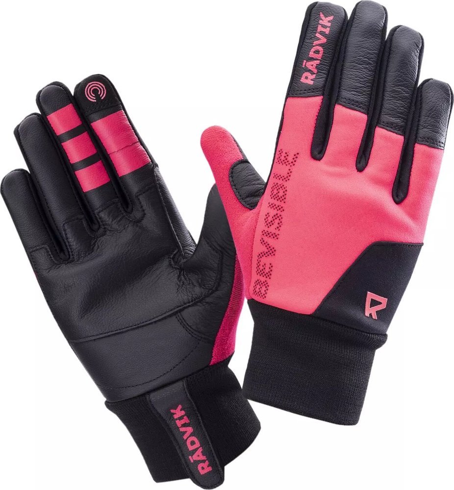 Damskie rękawiczki rowerowe rękawice Radvik Frost BV LDS skóra naturalna rozmiar L