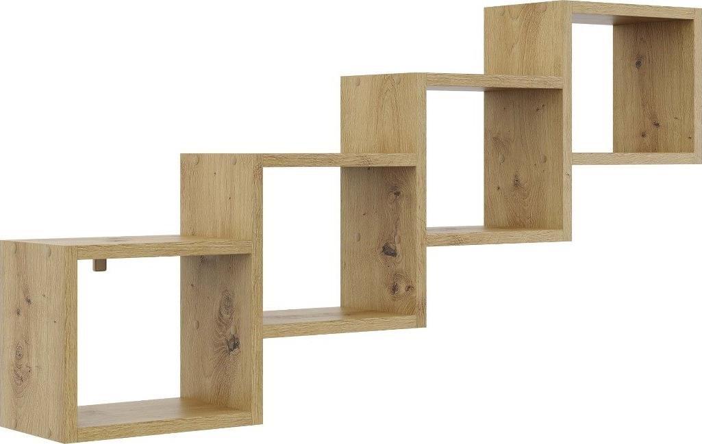 KROKUS Półka ALESIA 3 dąb artisan