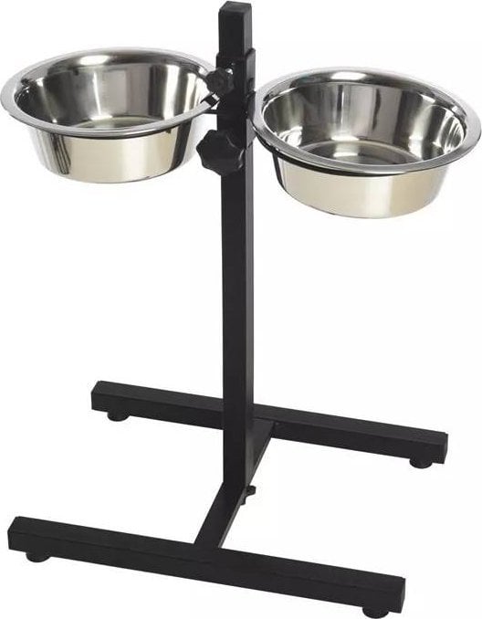 Sourcing DOUBL BOWL MET ADJUST STAND HOPPY 2X1.8L