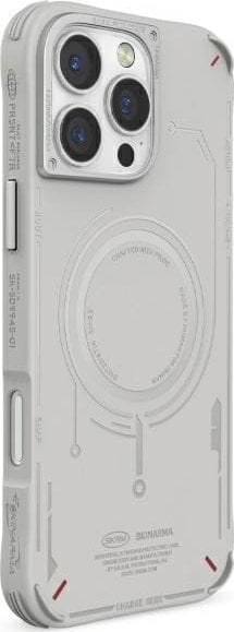 Skinarma etui Mecha iPhone 16 Pro Max 6.9" Magnetic Charging jasno szary/light grey