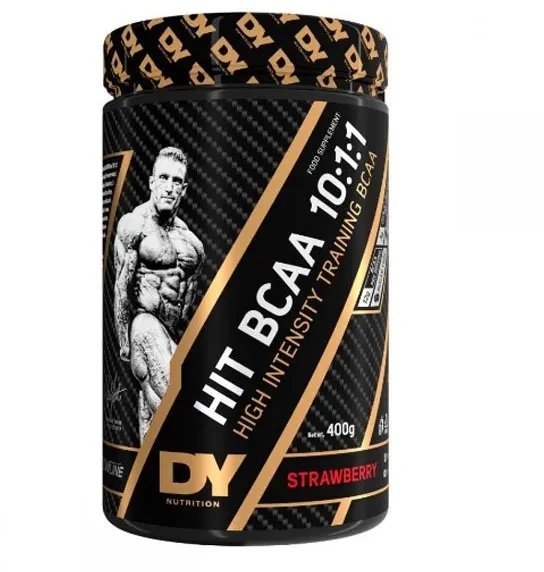 Dorian Yates - HIT BCAA 10:1:1, Strawberry, Proszek, 400g