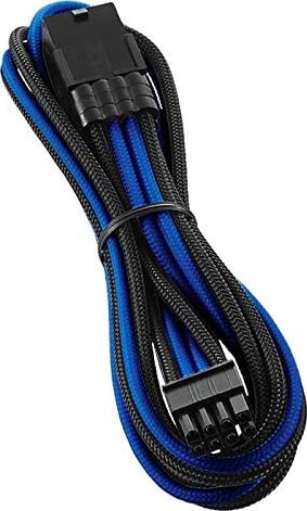 CableMod PCIe 8-pin - PCIe 8-pin, 0.45m, Czarno-niebieski (CM-PCAB-8PCI-N45KKB-3PK-R)
