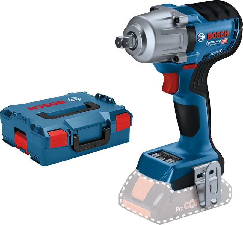 Klucz udarowy Bosch BOSCH.UD.GDS 18V-450 PC SOLO LB 136