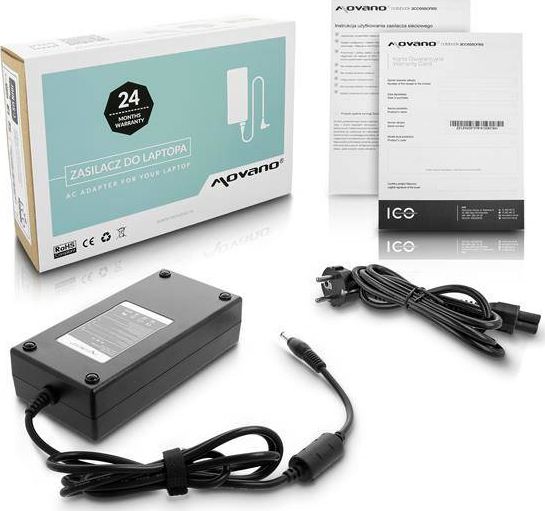 Zasilacz do laptopa Movano 150 W, 2.5 mm, 7.9 A, 19 V (ZZ/LIT1979)