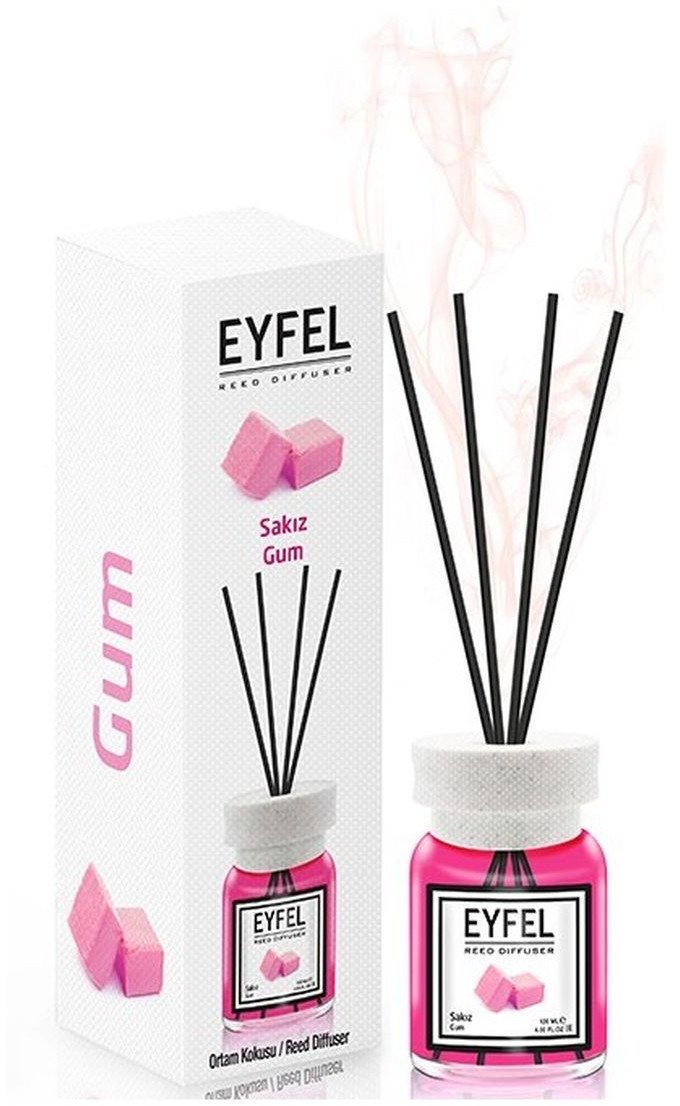 Eyfel Dyfuzor zapachowy z patyczkami Gum 120ml