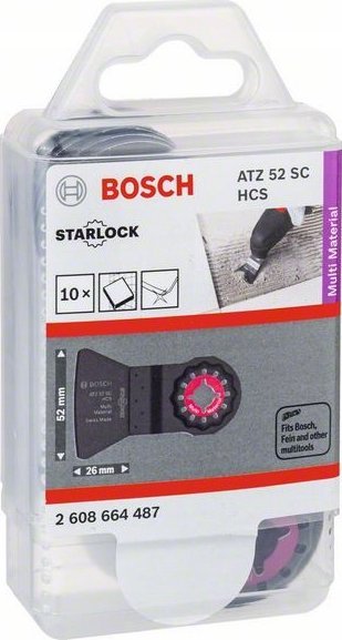 Bosch Bosch HCS scraper ATZ 52 SC Multi material, rigid