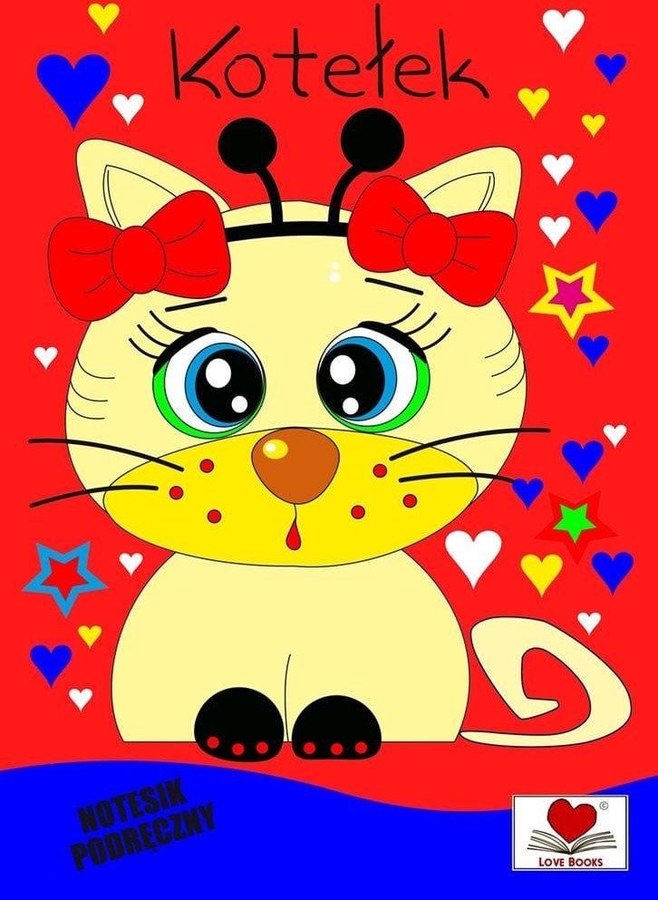 Love Books Kotełek. Notesik podręczny