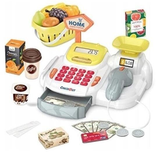 Supermarket z kasą 32x11x18