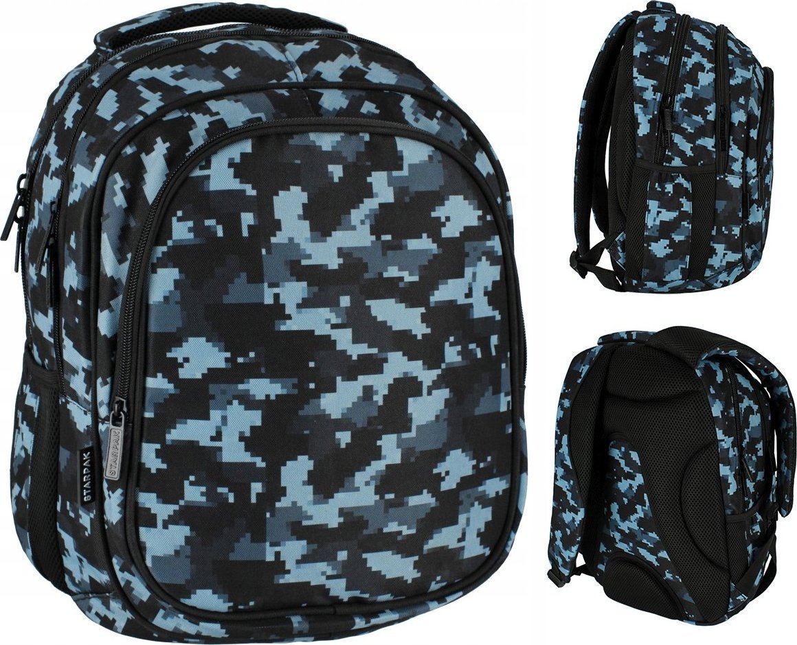 Starpak Plecak szkolny wielokomorowy Starpak Moro