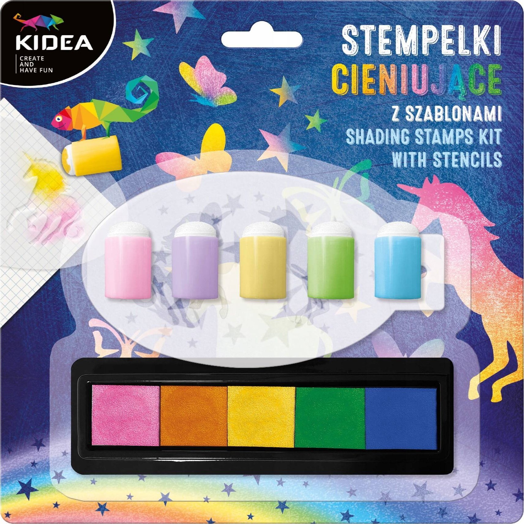 Derform STEMPLE CIENIUJACE PODUSZKI 5KOL SZABL 3SZT DERF