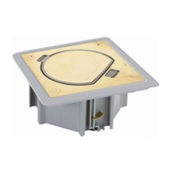 Kontakt-Simon Connect Wkład K45 puszki z gniazdem pojedynczym z/u 16A IP68 mosiądz (TSC-KSE2-23-71)