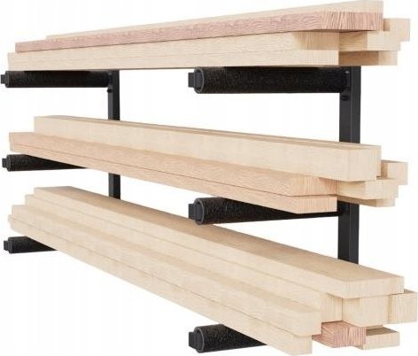 UCHWYT ŚCIENNY NA DREWNO NARTY DESKĘ SNOWBOARD