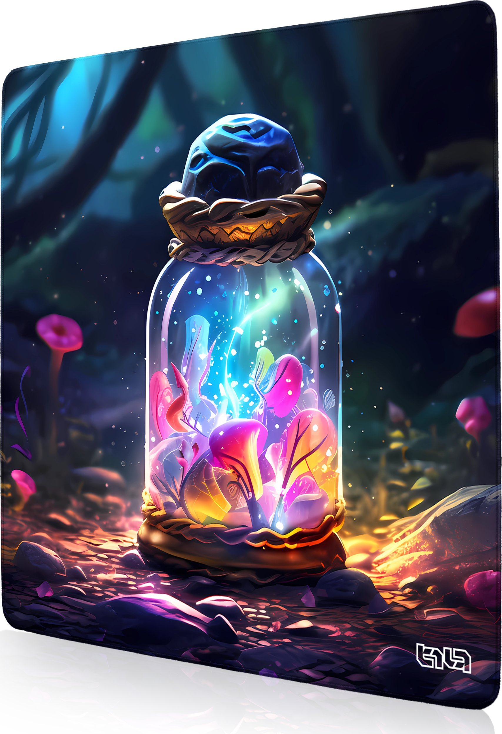 Podkładka Tilt PODKŁADKA POD MYSZKĘ XXL Leśny Eliksir 30x30 TILT Duża Antypoślizgowa XXL