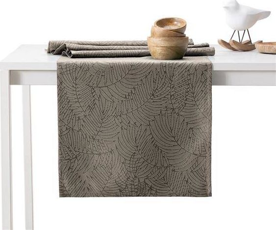 AmeliaHome TCLOTH/AH/GAIA/HMD/CAPPUCCINO/SET/115x250+35x250