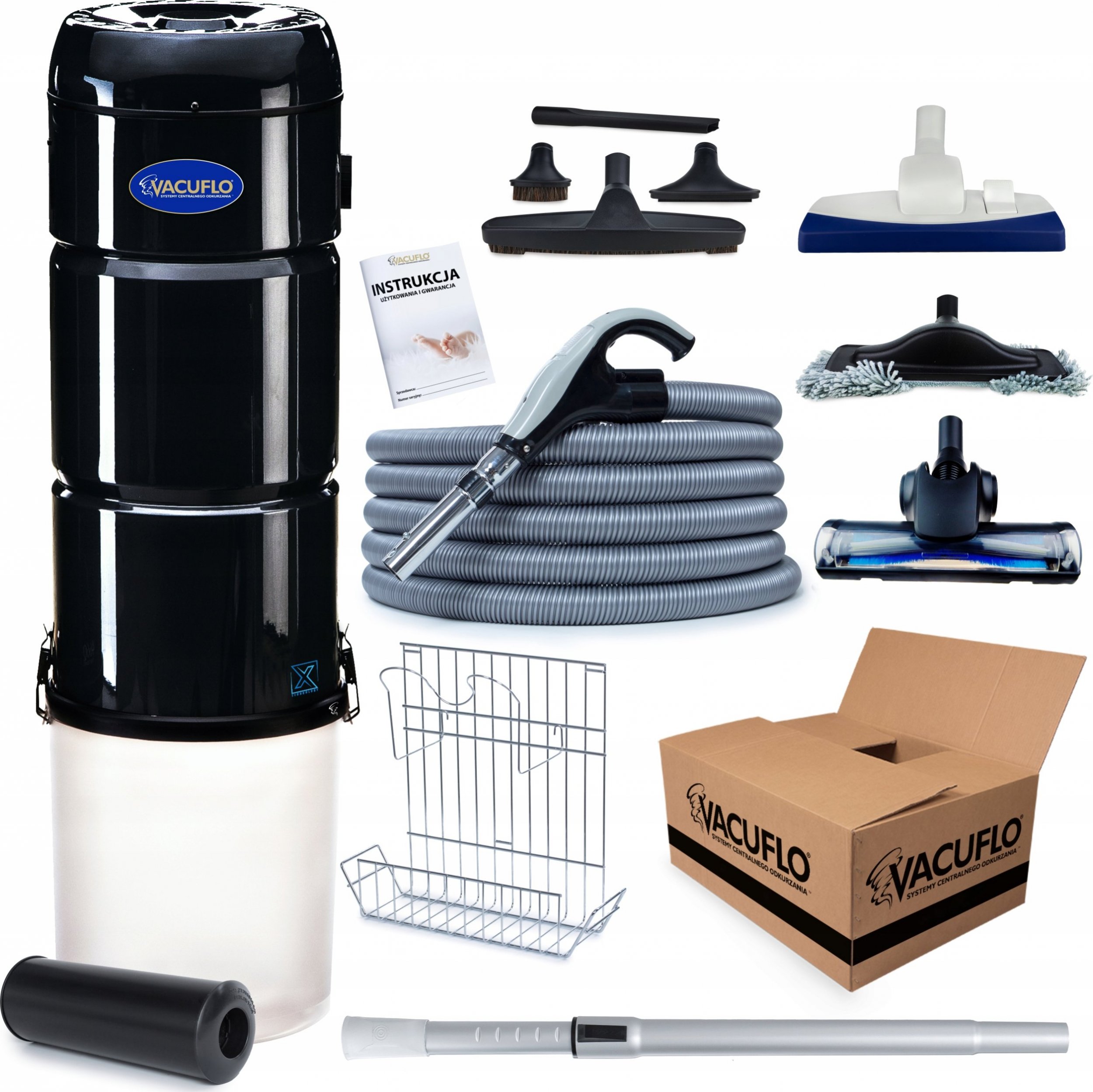 Vacuflo Jednostka VACUFLO TC 288 + Zestaw Gold TC 288X + GOLD 9m