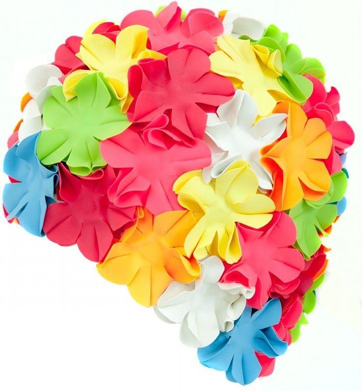 Aqua-Speed Czepek pływacki lateksowy Bloom 01 wielokolorowy (1071)