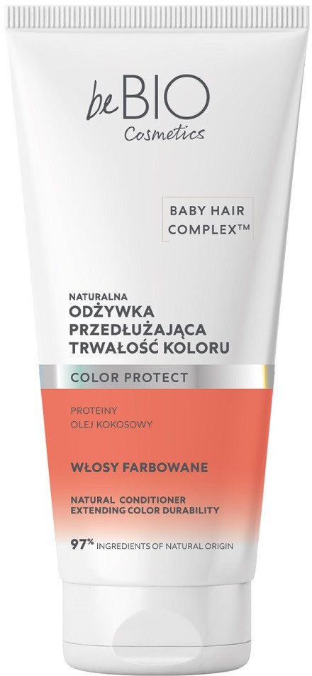 BeBio Ewa Chodakowska Baby Hair Complex naturalna odżywka przedłużająca trwałość koloru 200ml