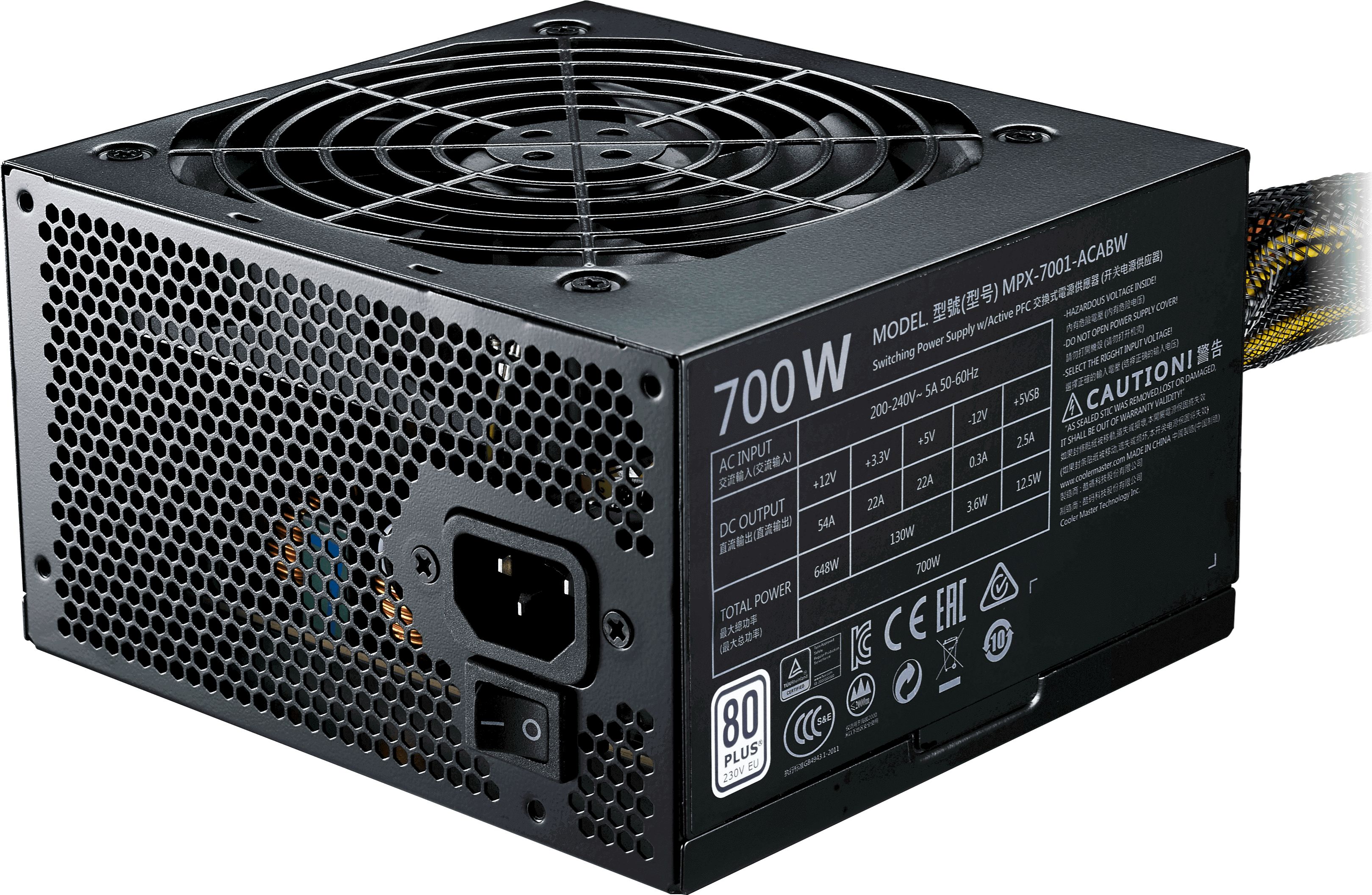 Zasilacz Cooler Master MWE 700 V2 (MPE-7001-ACABW-EU)