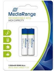 MediaRange Akumulator AAA / R03 1000mAh 2 szt.
