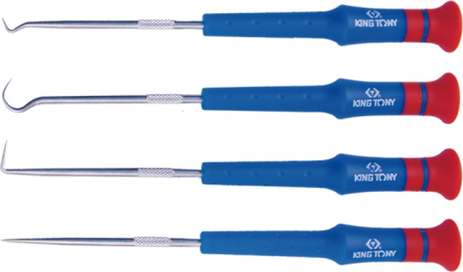 King Tony ZESTAW HAKÓW PRECYZYJNYCH, 4cz. King Tony