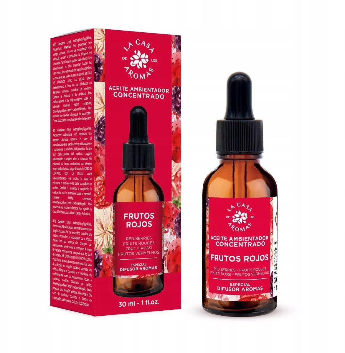 LA CASA DE LOS AROMAS_Olejek zapachowy Czerwone Owoce 30ml