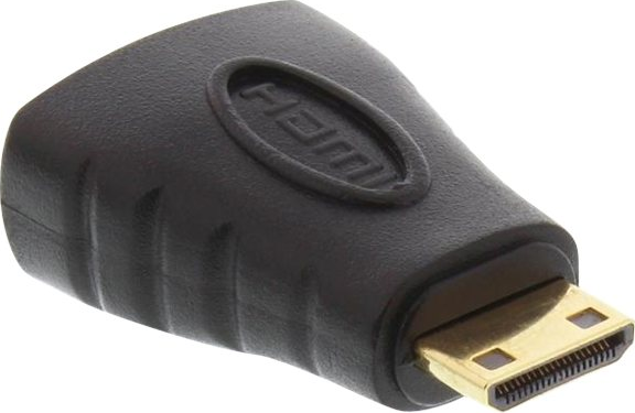 Adapter AV InLine HDMI Mini - HDMI czarny (17690G)